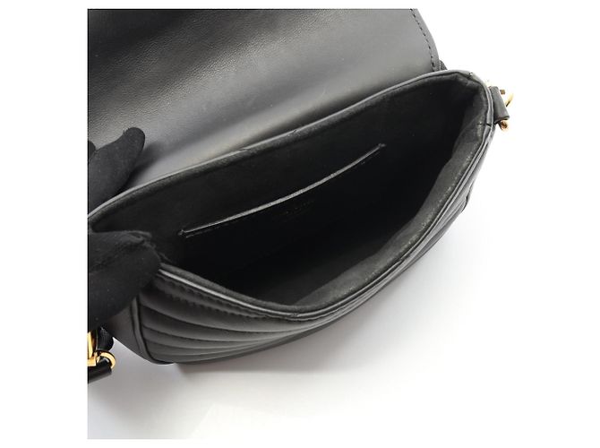 Borsa a Spalla Louis Vuitton Multi Pochette New Wave Noir Nero - vista 3