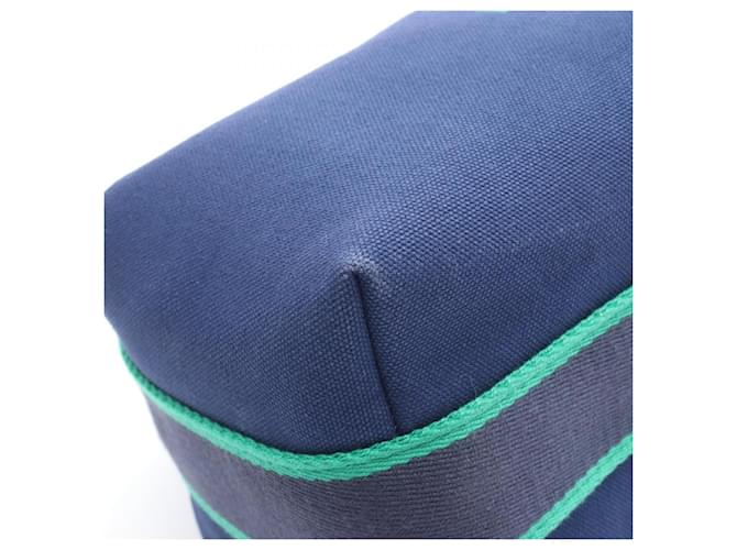 Borsa Hermès Brides A Nera PM Blu Verde - vista 7