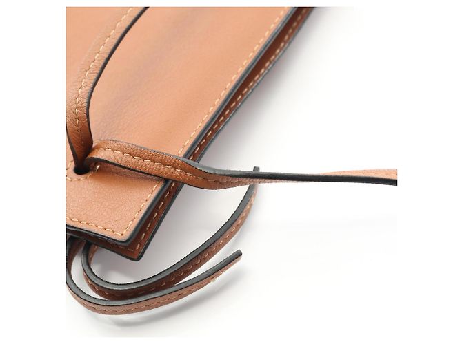 Borsa a Spalla Loewe Dice Pocket Marrone - vista 7