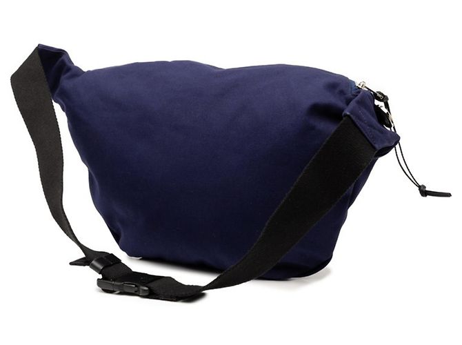 Borsa a vita con logo Anagram Loewe Nero Blu navy - vista 2