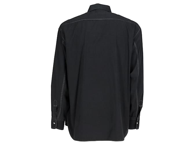 Camicia in seta nera Dolce & Gabbana - Anni 2000 Nero - vista 2