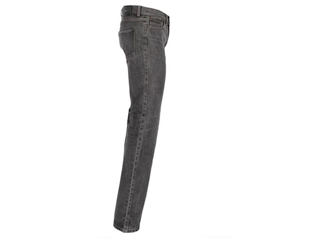 Jeans in denim grigio Givenchy - Anni 2000 - vista 3