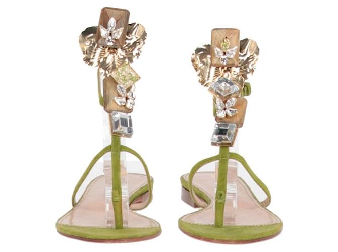 Sandali Gioiello Verdi Dsquared2 - Anni 2010 Verde - vista 4