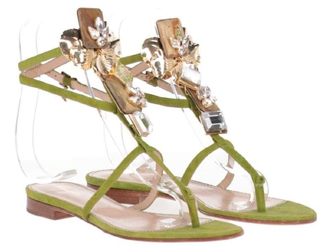 Sandali Gioiello Verdi Dsquared2 - Anni 2010 Verde - vista 5