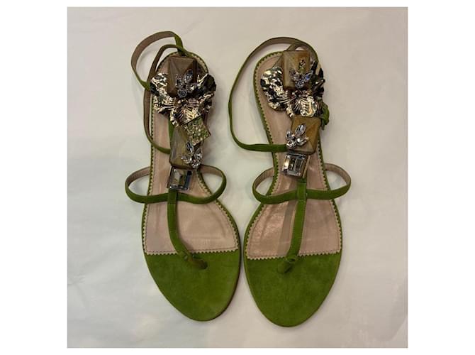 Sandali Gioiello Verdi Dsquared2 - Anni 2010 Verde - vista 9