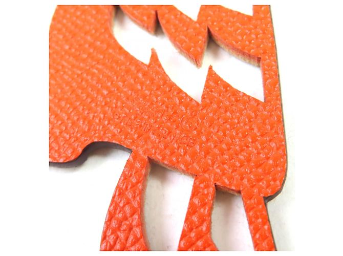 Hermès HERMES Petit H Portachiavi in pelle a forma di pappagallo - vista 4