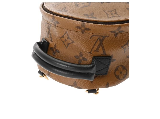 Zaino Mini Palm Springs Monogramma Reverse Louis Vuitton Marrone - vista 6