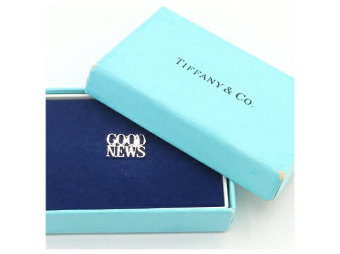 Tiffany & Co Tiffany GUTE NACHRICHTEN Silber 925 Brosche - Ansicht 7