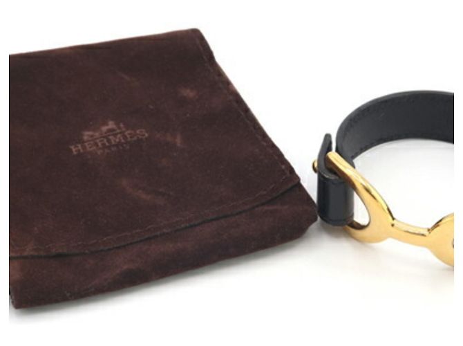 Bracciale charm nero Pavan di Hermès - vista 7