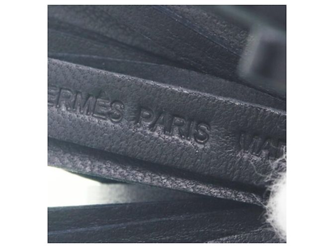 Ring Portachiavi Anjo Miro Nero Carmen di Hermès - vista 4