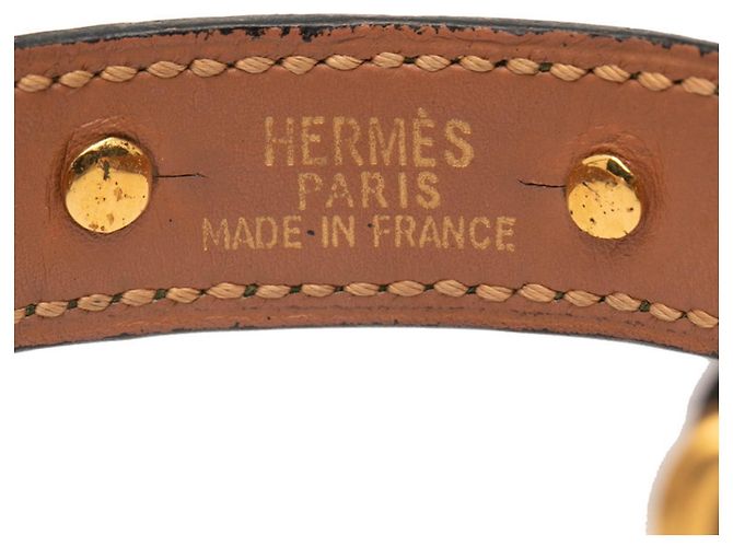 Bracciale Chaine d'Ancre Hermès D'oro Verde - vista 4