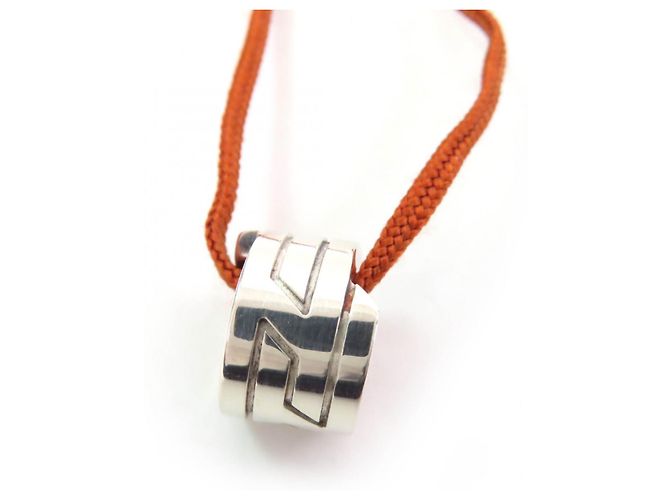Hermès Collana Pendente Hermes Move H 925 Marrone - vista 2