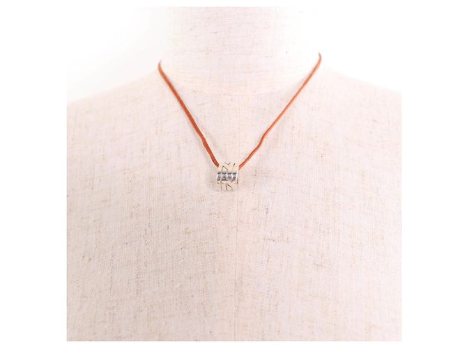 Hermès Collana Pendente Hermes Move H 925 Marrone - vista 4