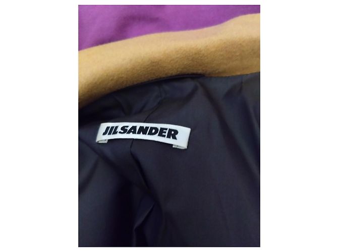 Abrigo Camel Midi Jil Sander T40 Camello - vista 5