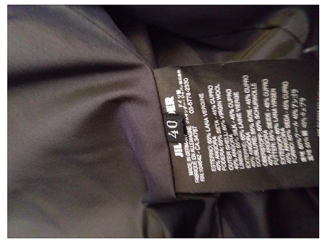Abrigo Camel Midi Jil Sander T40 Camello - vista 6