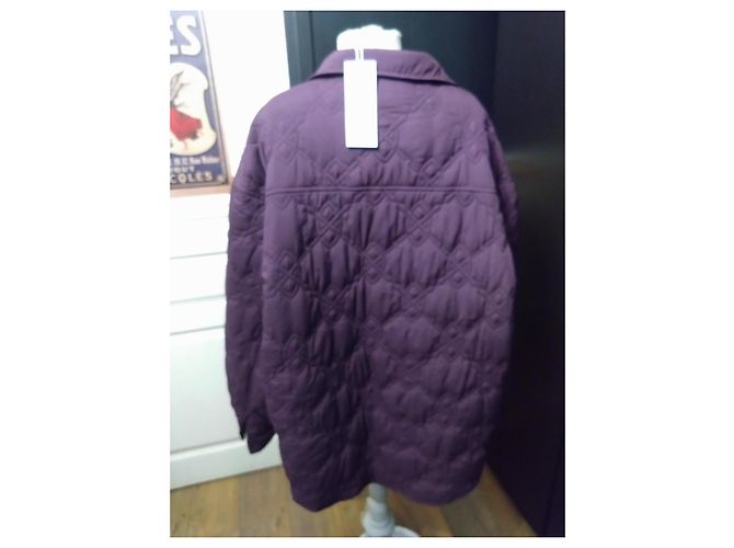 Autre Marque Doudoune Daily Paper Púrpura Ciruela T42/XL - vista 3