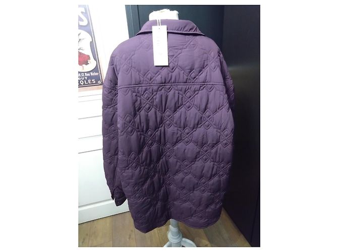 Autre Marque Doudoune Daily Paper Púrpura Ciruela T42/XL - vista 4