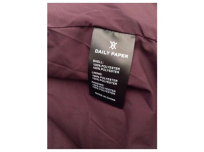 Autre Marque Doudoune Daily Paper Púrpura Ciruela T42/XL - vista 6