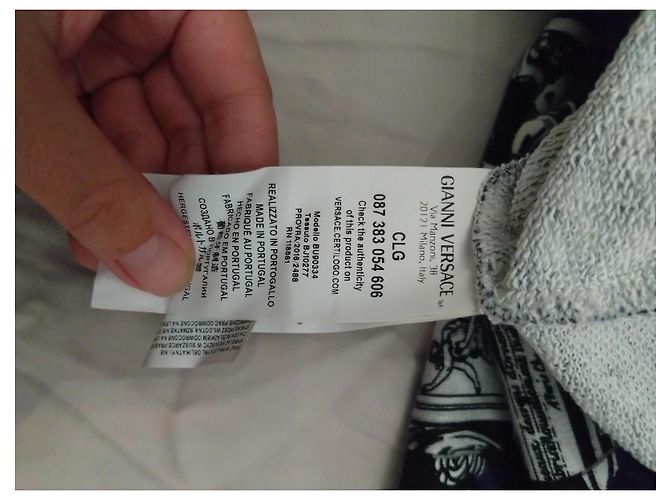 Versus Versace Herrenpullover von Versace - neu mit Etikett, Luxus, Größe XL Schwarz - Ansicht 8