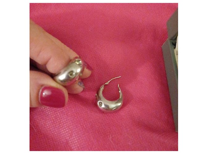 Yves Saint Laurent Vintage-Modell in Silber mit Strass oder Kristallen. - Ansicht 4