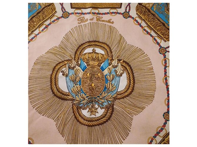 Hermès Modello Vintage. Quadrato HERMES Rosa - vista 5