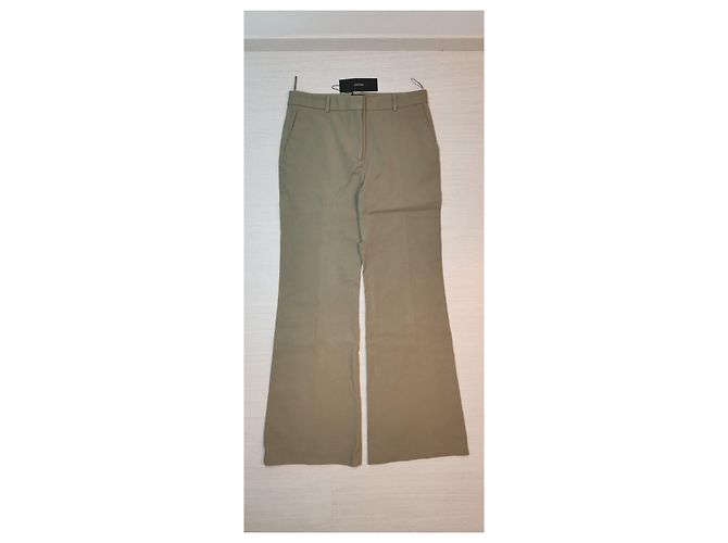 Joseph Tarifa hochtaillierte Schlaghose beige Sand - Ansicht 4