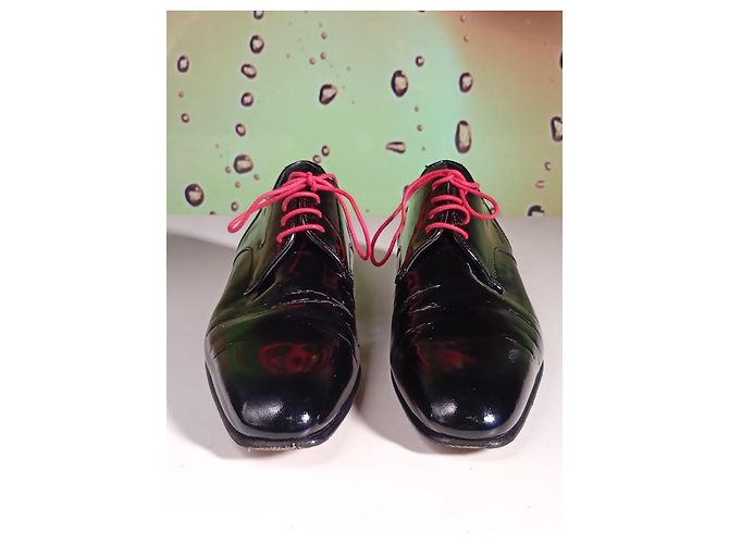 JM Weston Scarpe Derby in vernice nera Nero - vista 10