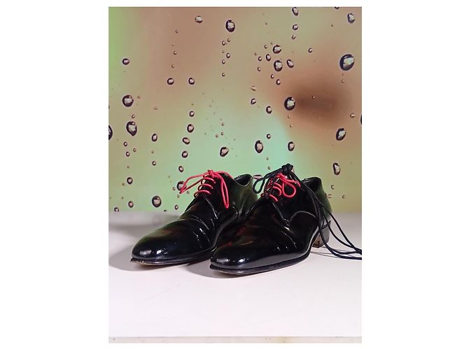 JM Weston Scarpe Derby in vernice nera Nero - vista 4