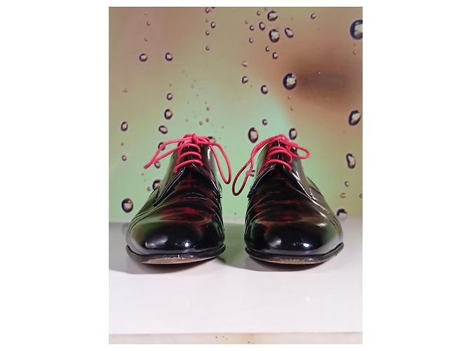JM Weston Scarpe Derby in vernice nera Nero - vista 8