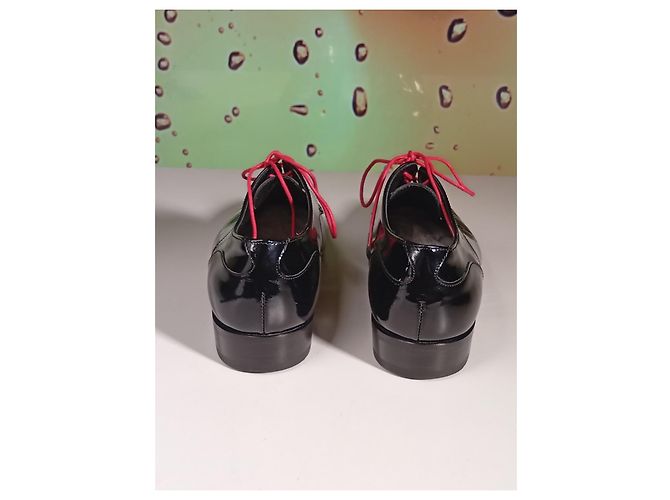 JM Weston Scarpe Derby in vernice nera Nero - vista 9