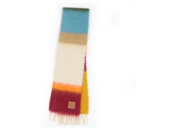 Stola in mohair e lana per donna Loewe Multicolore - vista 3