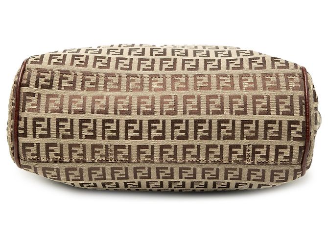 Fendi Braune Zucchino Canvas Tote - Ansicht 3