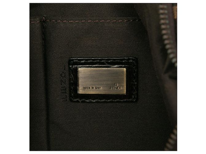 Fendi Braune Zucca Canvas Borsa B Hobo - Ansicht 5
