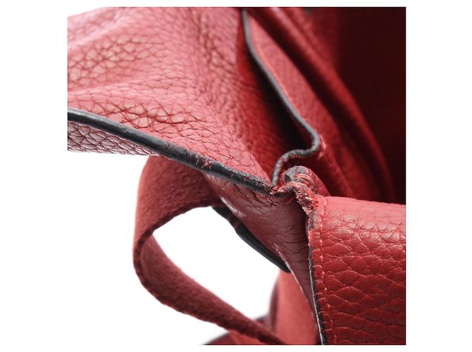 Borsa a Spalla Hermès Tibet Vertical MM Rosso - vista 6