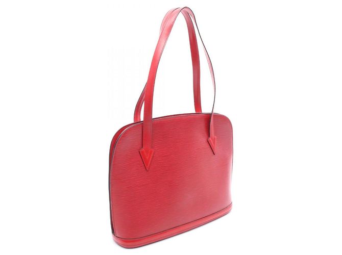 Borsa a Spalla Lussack in Pelle Epi Louis Vuitton Rosso - vista 2