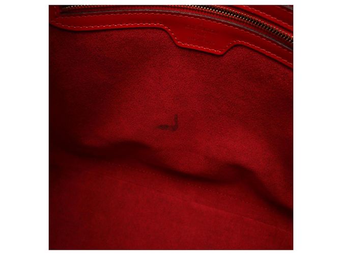 Borsa a Spalla Lussack in Pelle Epi Louis Vuitton Rosso - vista 6