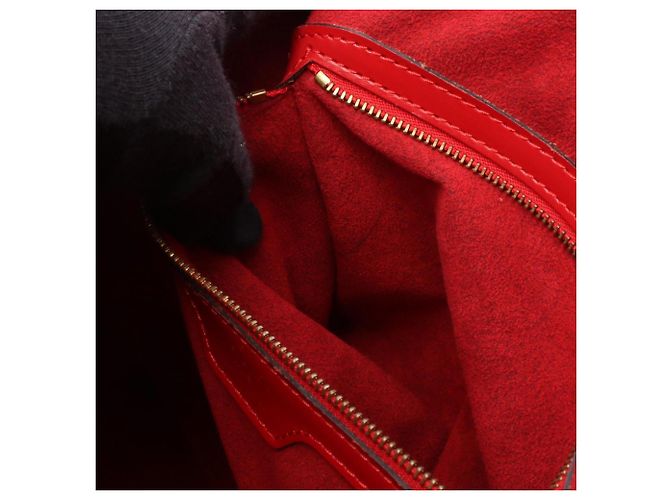 Borsa a Spalla Lussack in Pelle Epi Louis Vuitton Rosso - vista 7