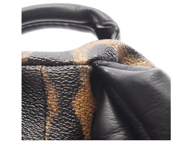 Zaino Palm Springs PM Louis Vuitton Marrone Nero - vista 10