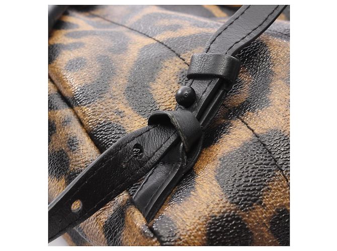 Zaino Palm Springs PM Louis Vuitton Marrone Nero - vista 12