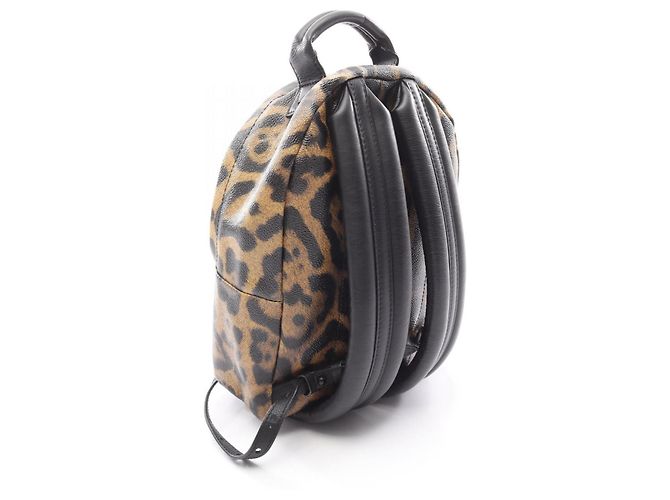 Zaino Palm Springs PM Louis Vuitton Marrone Nero - vista 2