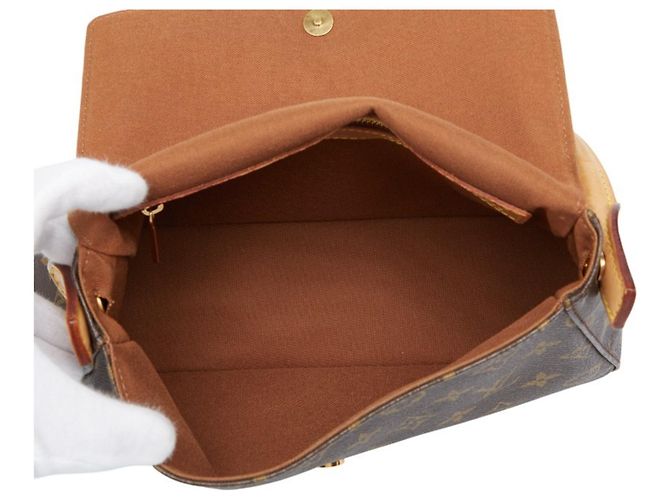 Borsa a Spalla Mini Looping Monogramma Louis Vuitton Marrone - vista 10