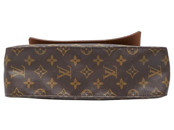 Borsa a Spalla Mini Looping Monogramma Louis Vuitton Marrone - vista 3