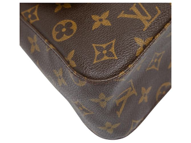 Borsa a Spalla Mini Looping Monogramma Louis Vuitton Marrone - vista 5
