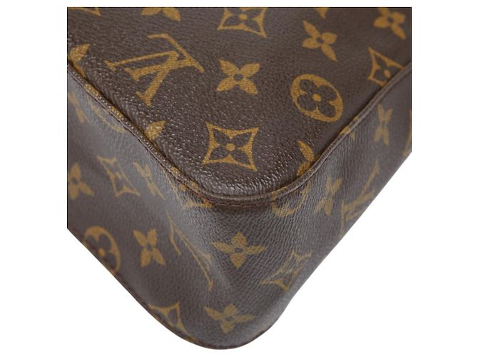 Borsa a Spalla Mini Looping Monogramma Louis Vuitton Marrone - vista 6