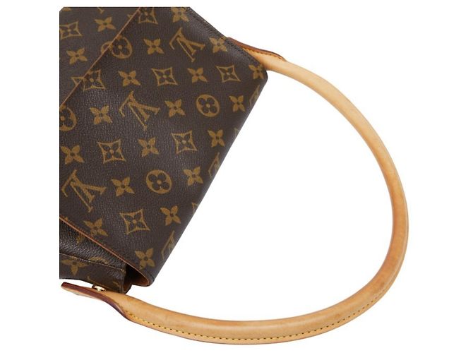 Borsa a Spalla Mini Looping Monogramma Louis Vuitton Marrone - vista 9