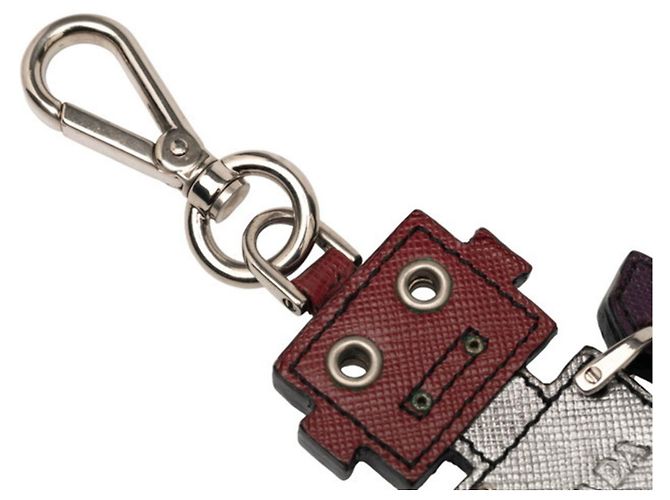 Portachiavi Charm Robot Prada Multicolore - vista 3