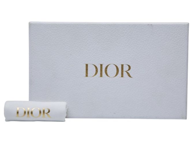 Schwarze Lammleder Bi-Fold Geldbörse Christian Dior - Ansicht 10