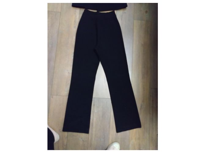 Conjunto de Blazer e Calça Preta de Chantal Thomass tamanho 34 36 Preto - vista 5