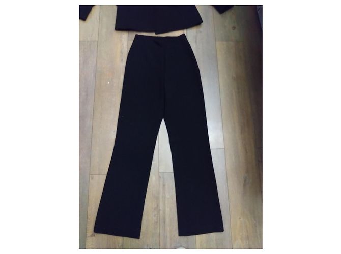 Conjunto de Blazer e Calça Preta de Chantal Thomass tamanho 34 36 Preto - vista 8