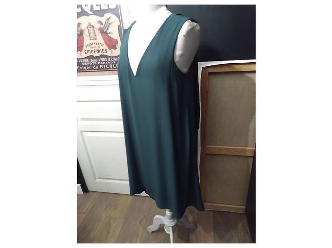 BCBG Max Azria Abendkleid Tannengrün Größe 38 M - Ansicht 5